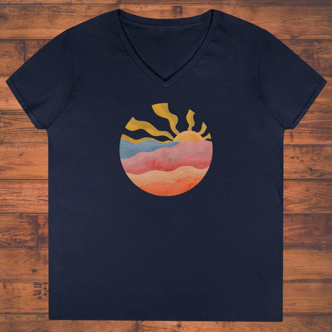 Sunwoven Ladies' V-Neck