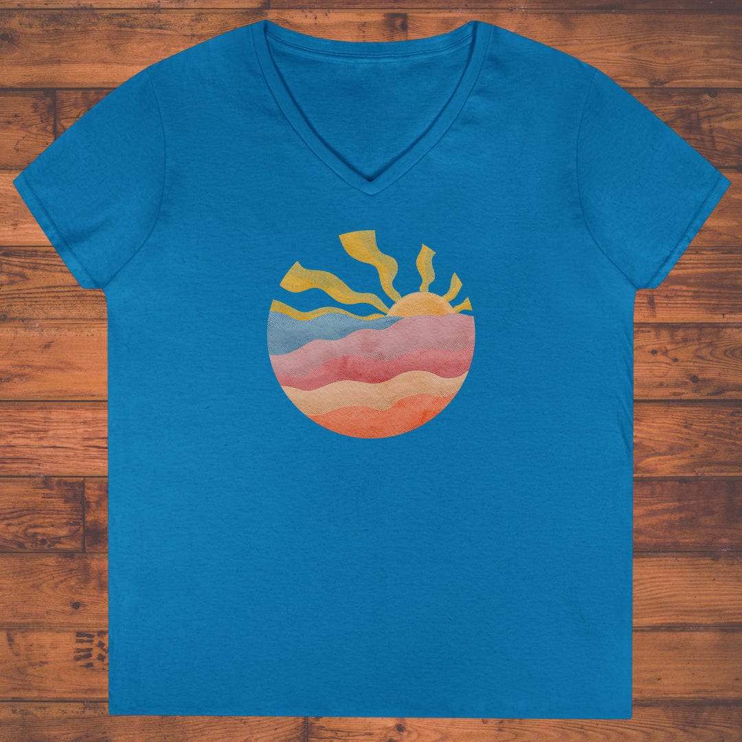 Sunwoven Ladies' V-Neck