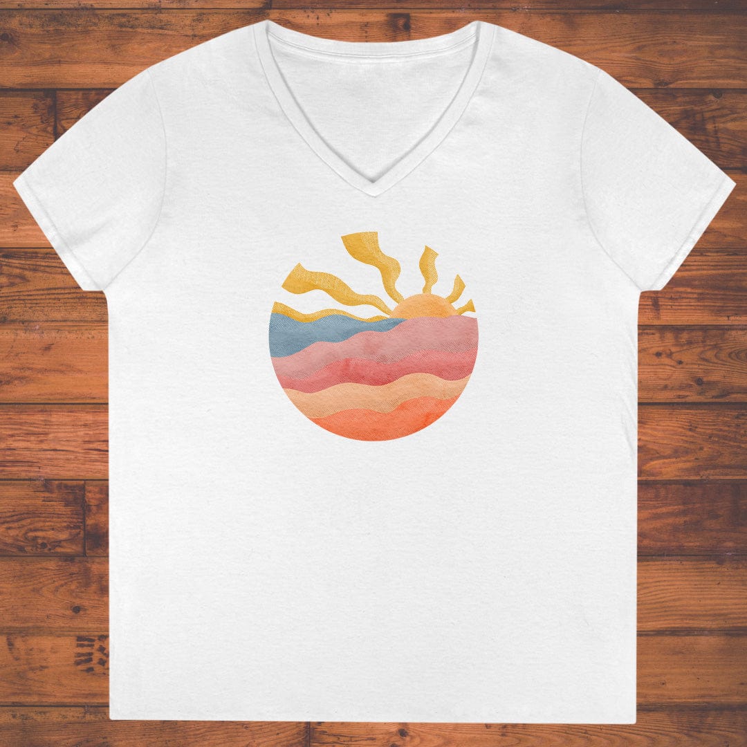 Sunwoven Ladies' V-Neck