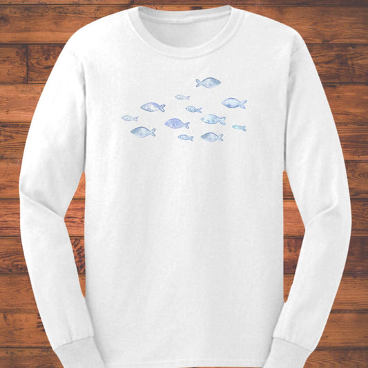 Tide of Blue Long Sleeve T-Shirt