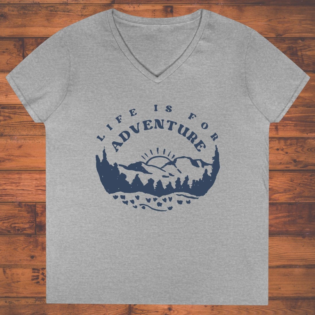 Adventure Stirs Ladies' V-Neck