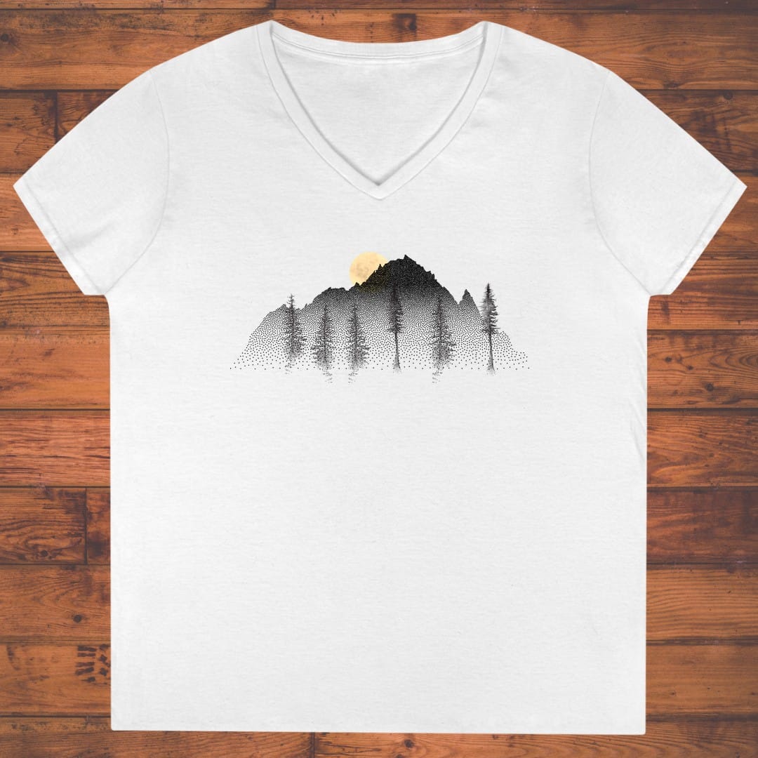 Moonrise Pines Ladies' V-Neck