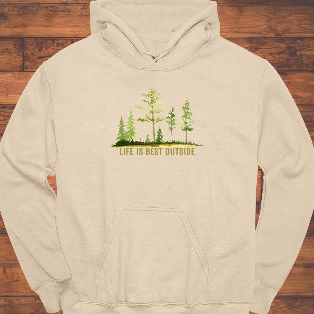 Green Quiet Hoodie