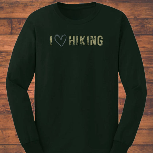 Love Hiking Long Sleeve T-Shirt