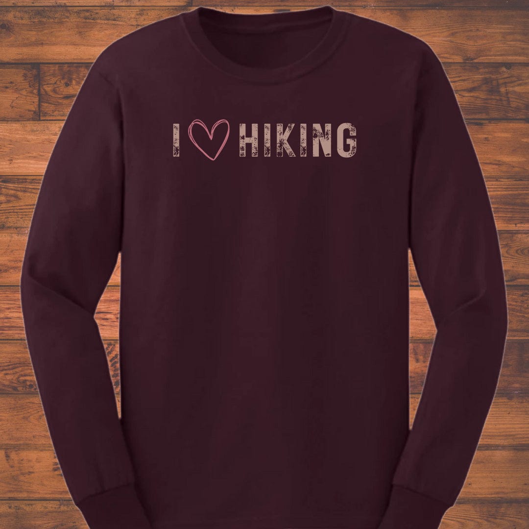 Love Hiking Long Sleeve T-Shirt