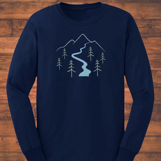 Evergreen Current Long Sleeve T-Shirt