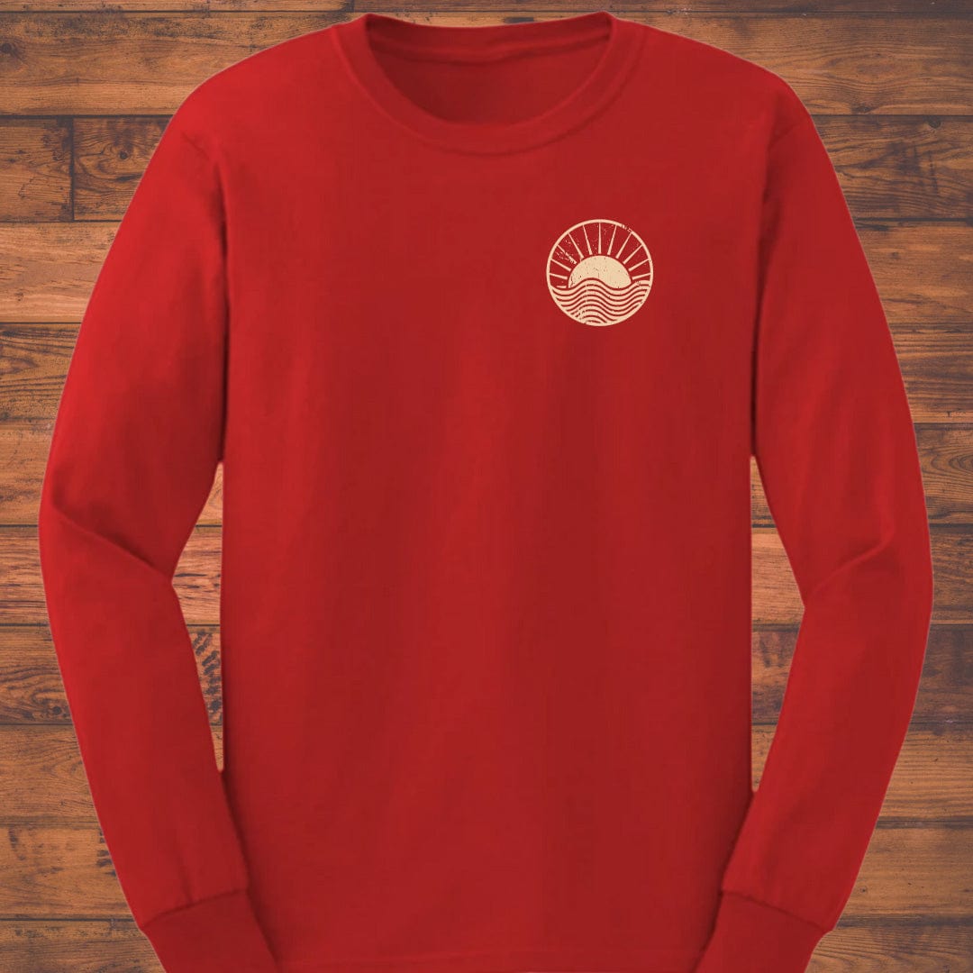 Crimson Dawn Long Sleeve T-Shirt