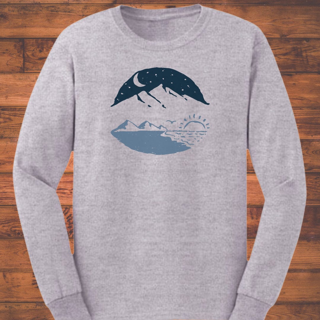 Dual Horizon Long Sleeve T-Shirt