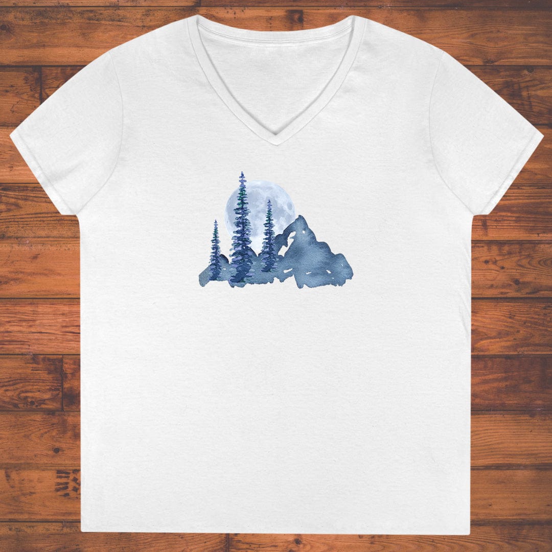 Lunar Pines Ladies' V-Neck