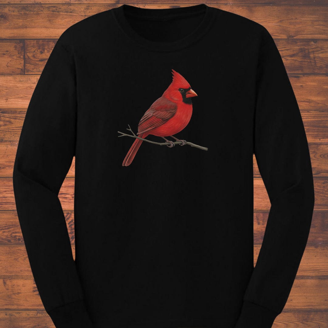 Woodland Cardinal Long Sleeve T-Shirt