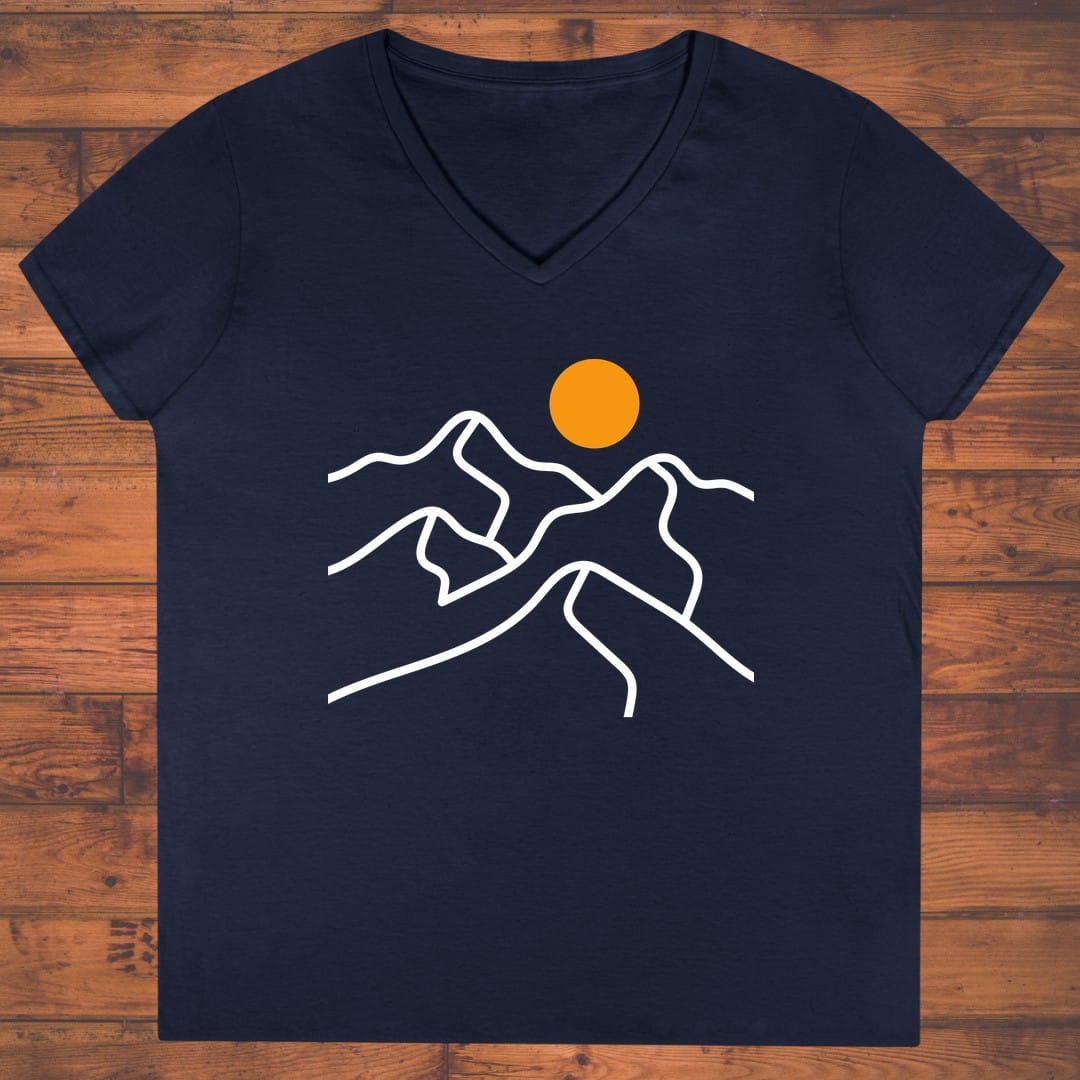 Sunward Peaks Ladies' V-Neck