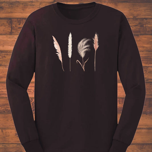 Still Grasses Long Sleeve T-Shirt