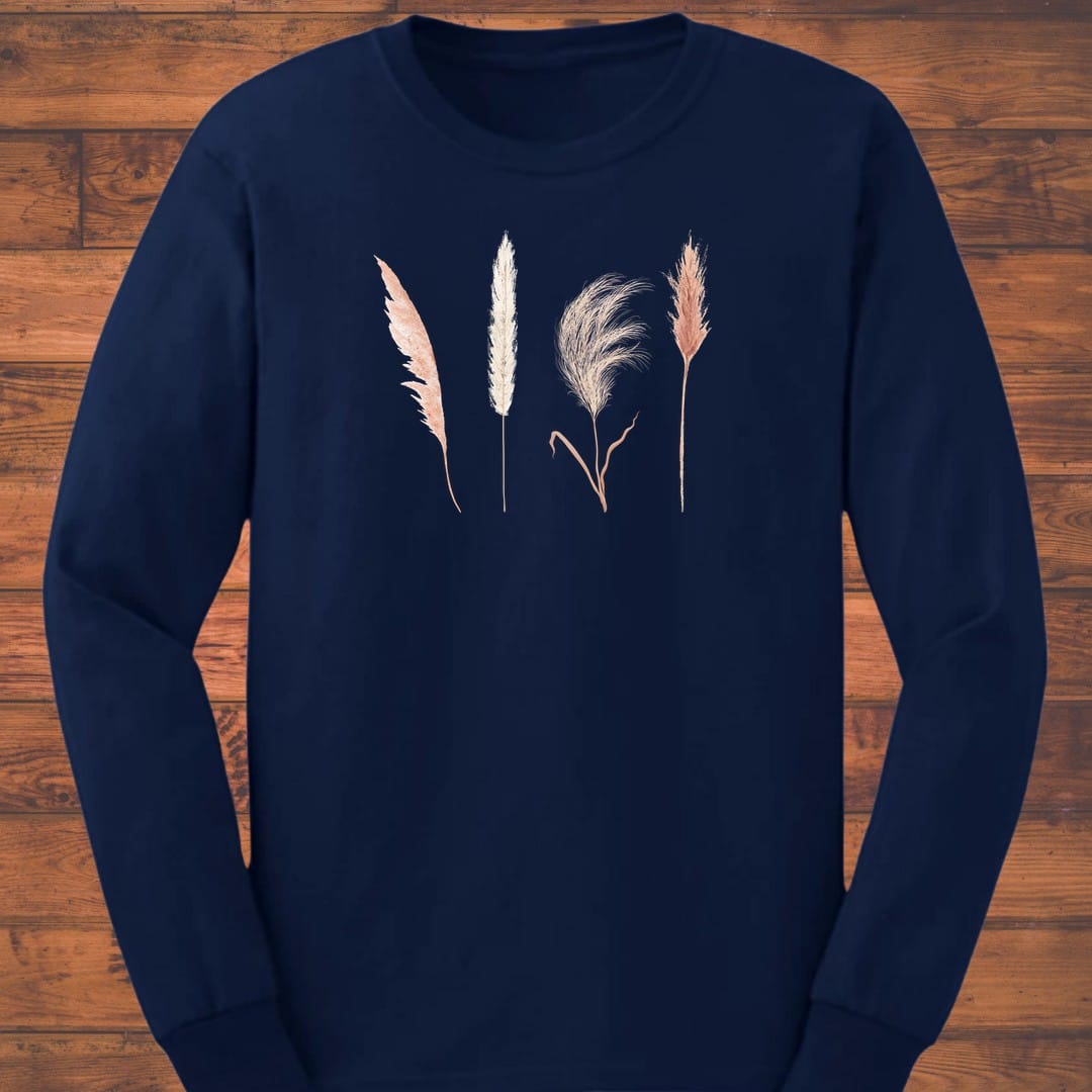 Still Grasses Long Sleeve T-Shirt