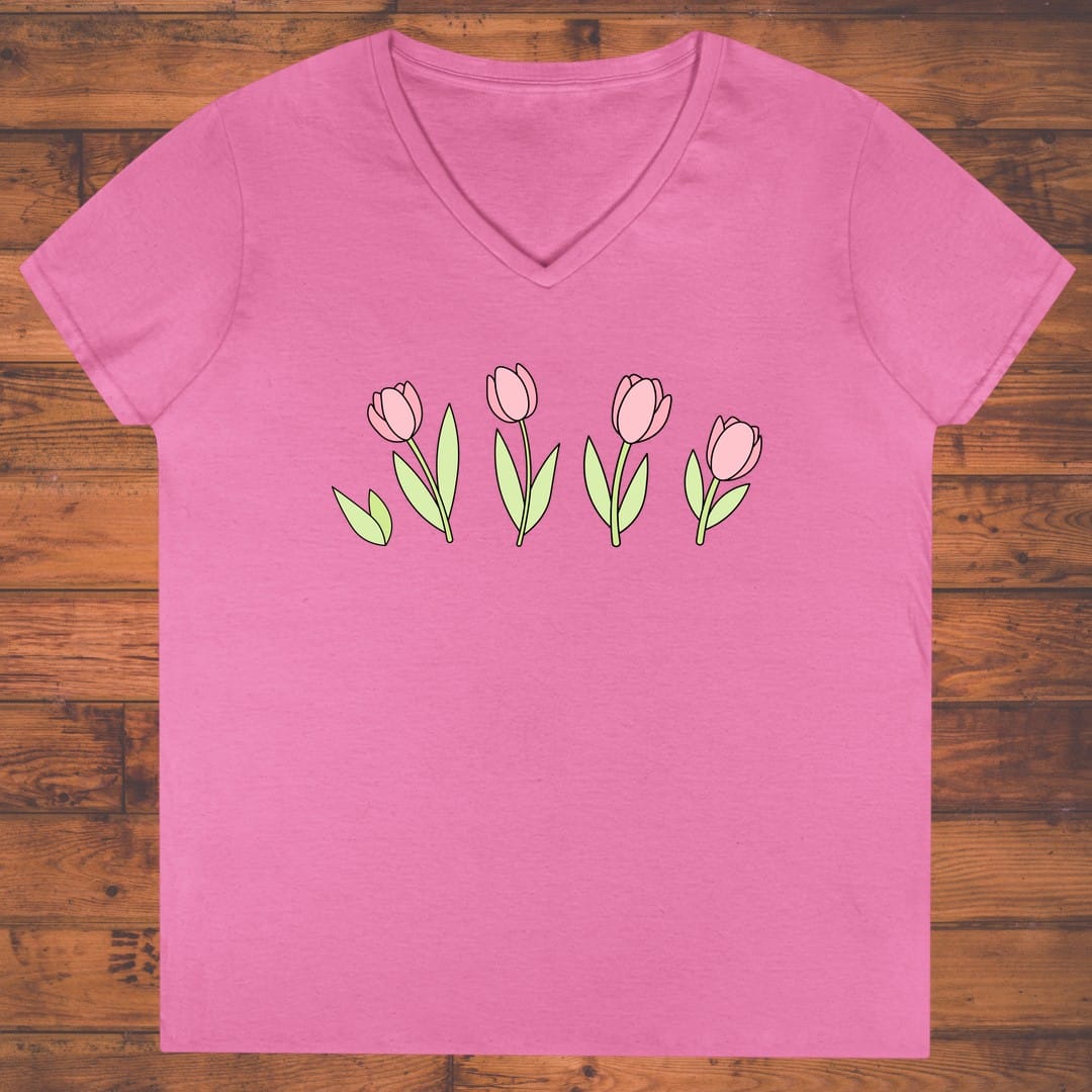 Soft Bloom Ladies' V-Neck