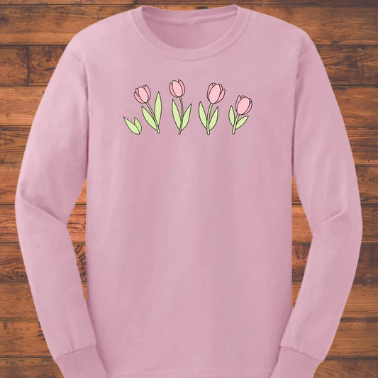 Soft Bloom Long Sleeve T-Shirt