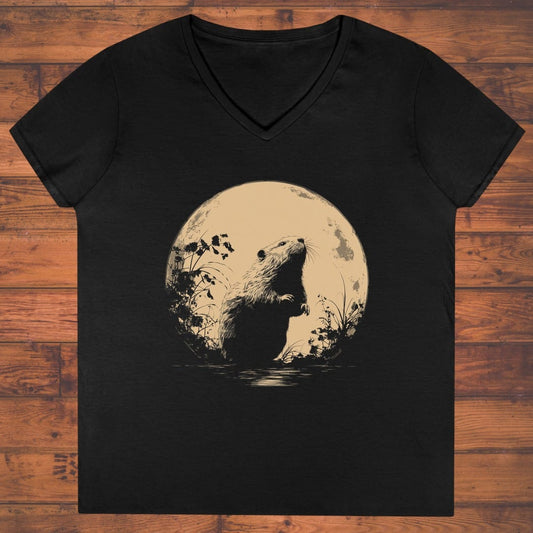 Moonlit Forager Ladies' V-Neck