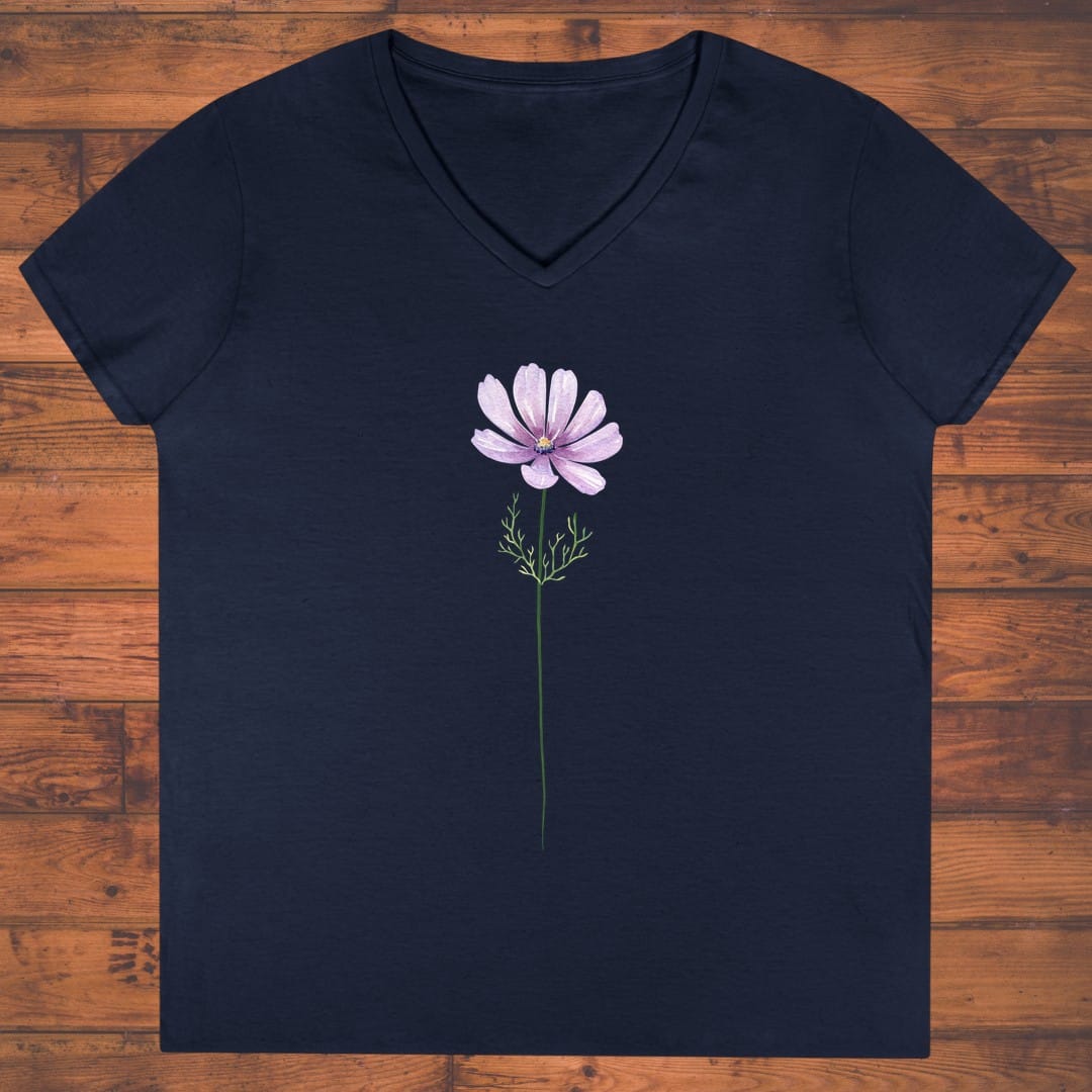 Quiet Stem Ladies' V-Neck
