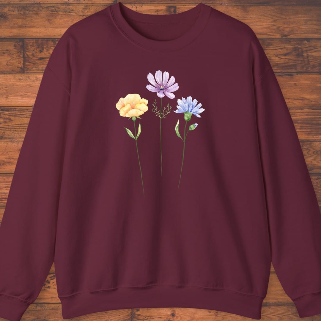 Soft Meadow Trio Sweatshirt