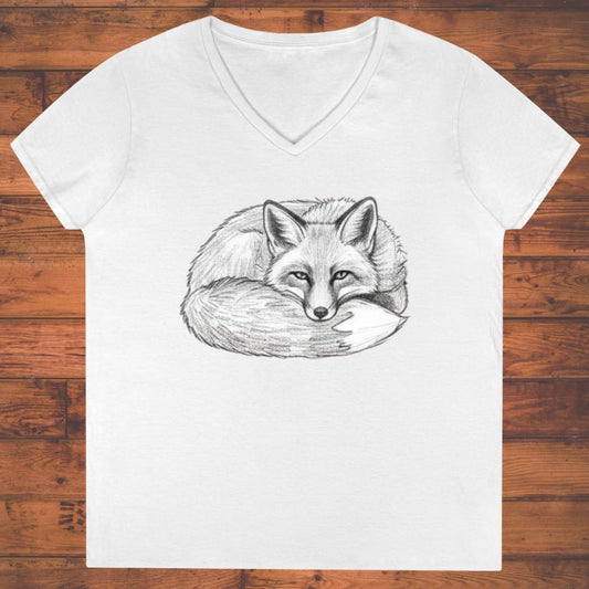 Forest Pause Ladies' V-Neck