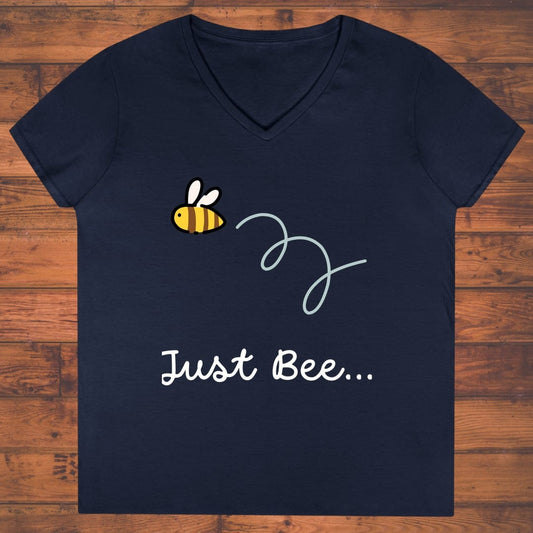 Just Bee Ladies' V-Neck