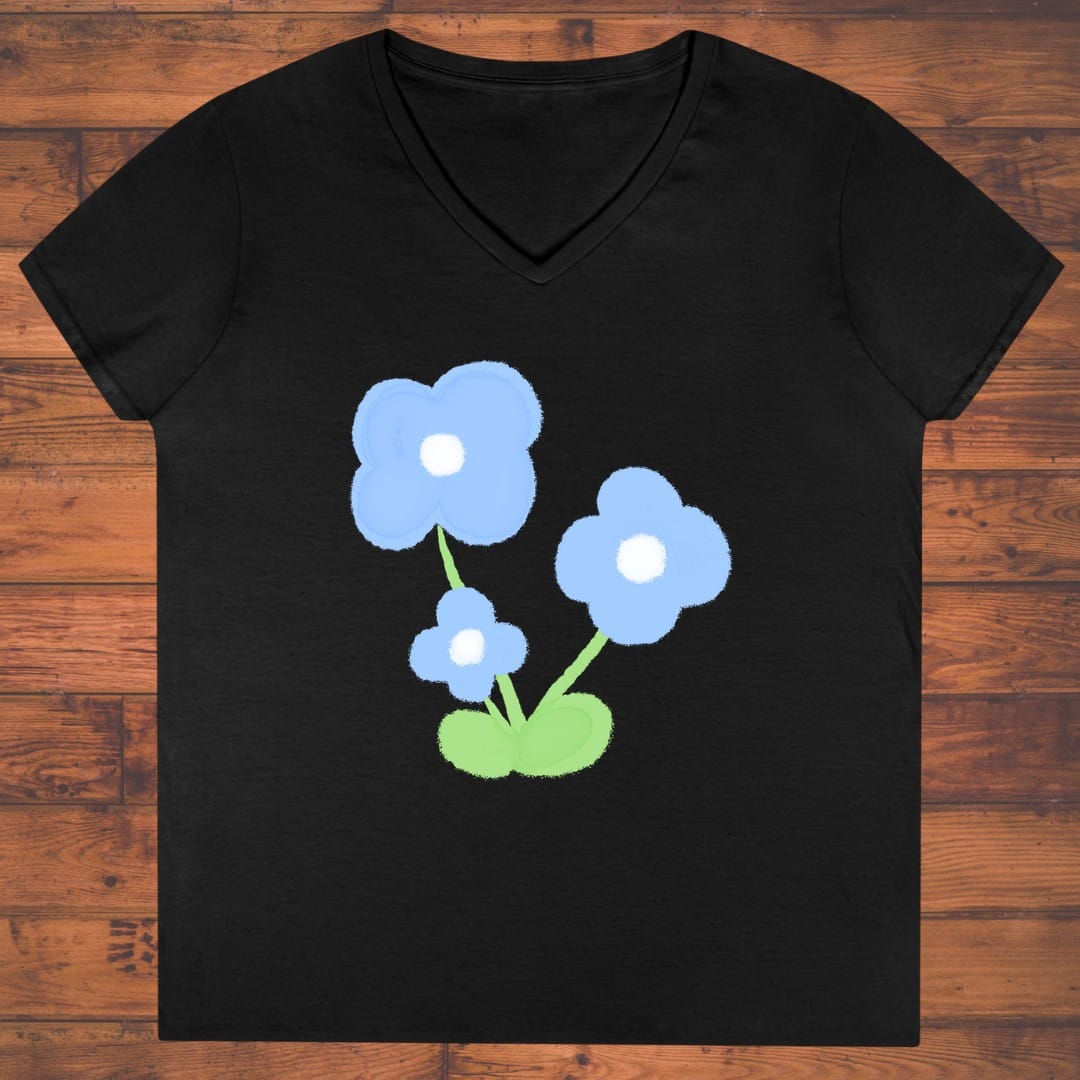 Forget Me Not Ladies' V-Neck