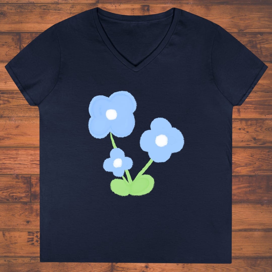 Forget Me Not Ladies' V-Neck