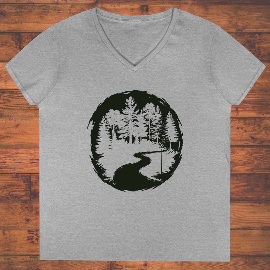 Whispering Way Ladies' V-Neck