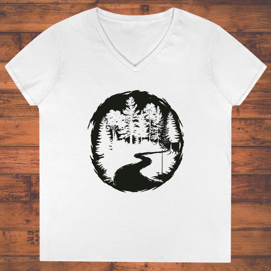 Whispering Way Ladies' V-Neck