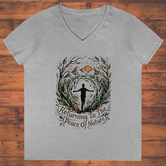 Circle of Stillness Ladies' V-Neck