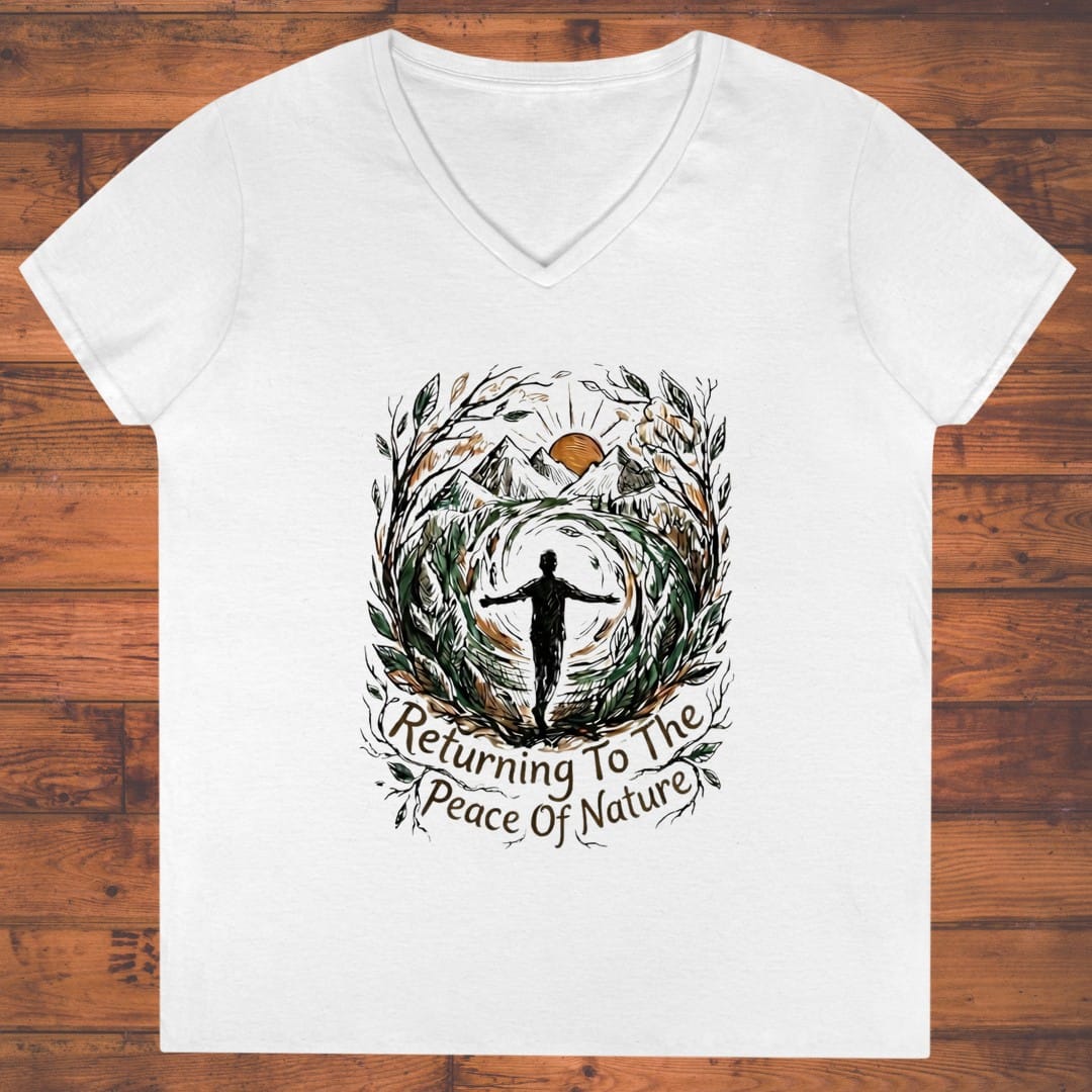 Circle of Stillness Ladies' V-Neck