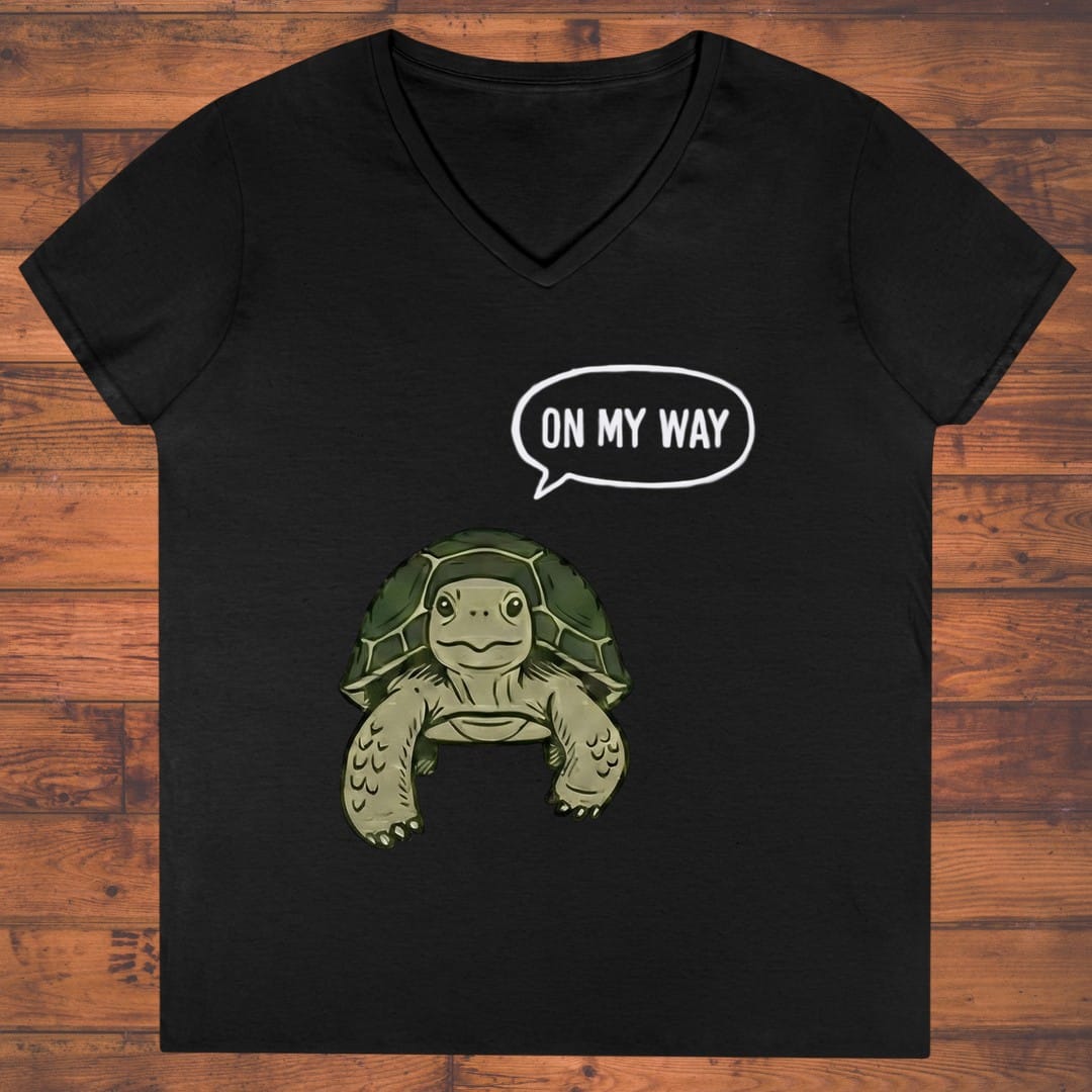 Slow & Steady Spirit Ladies' V-Neck