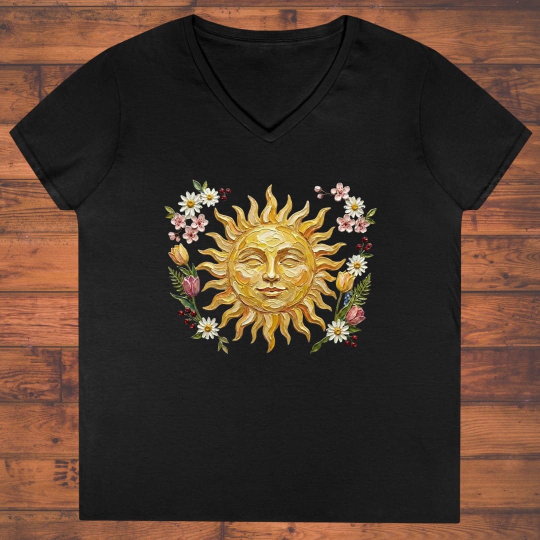 Solar Serenity Ladies' V-Neck