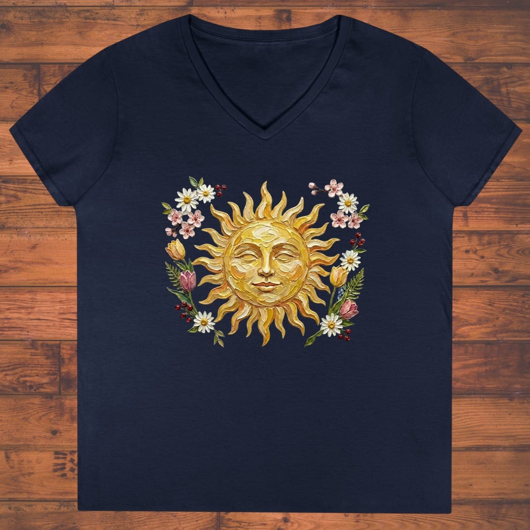 Solar Serenity Ladies' V-Neck