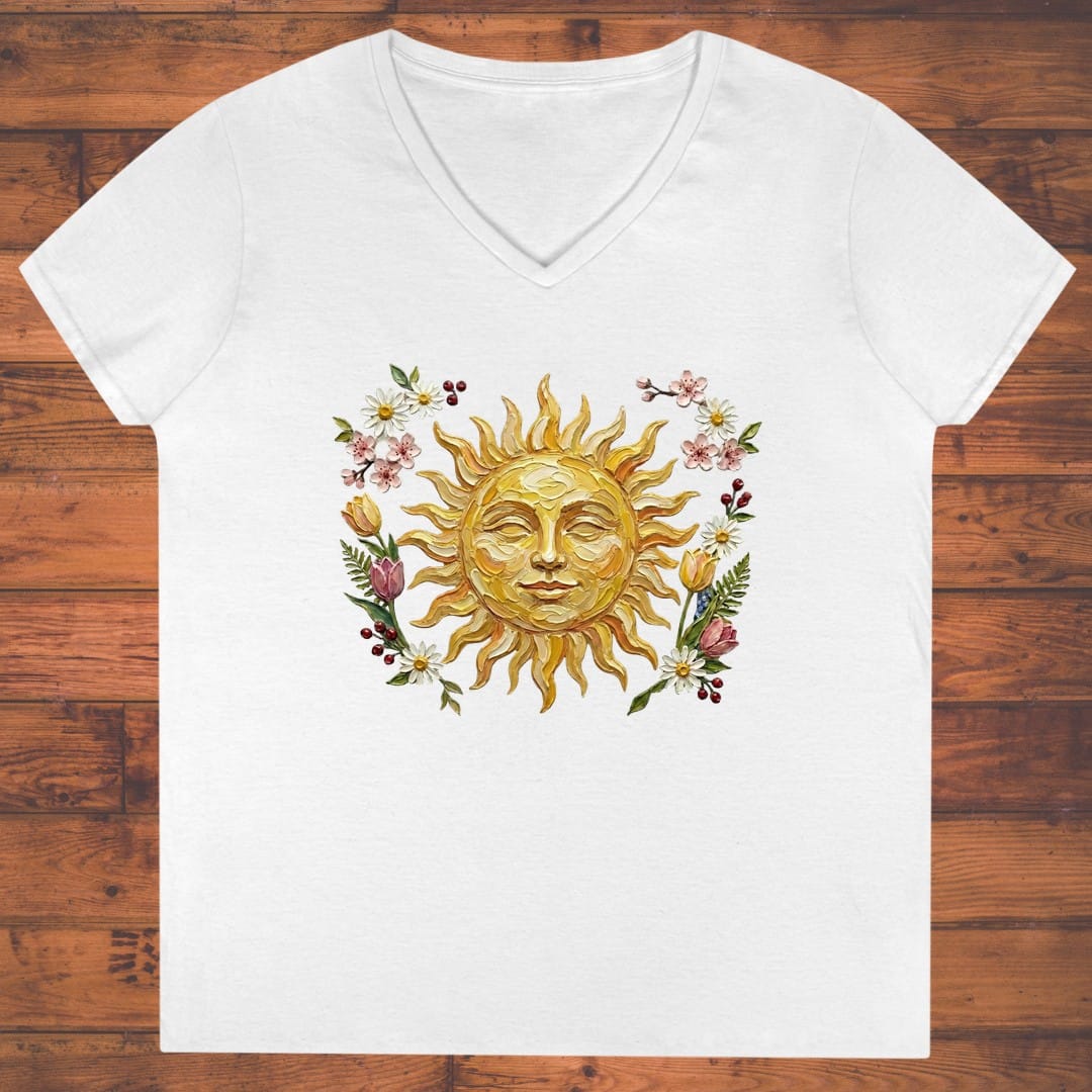 Solar Serenity Ladies' V-Neck
