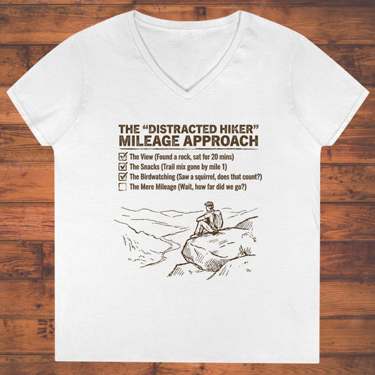 Miles Can Wait Ladies' V-Neck