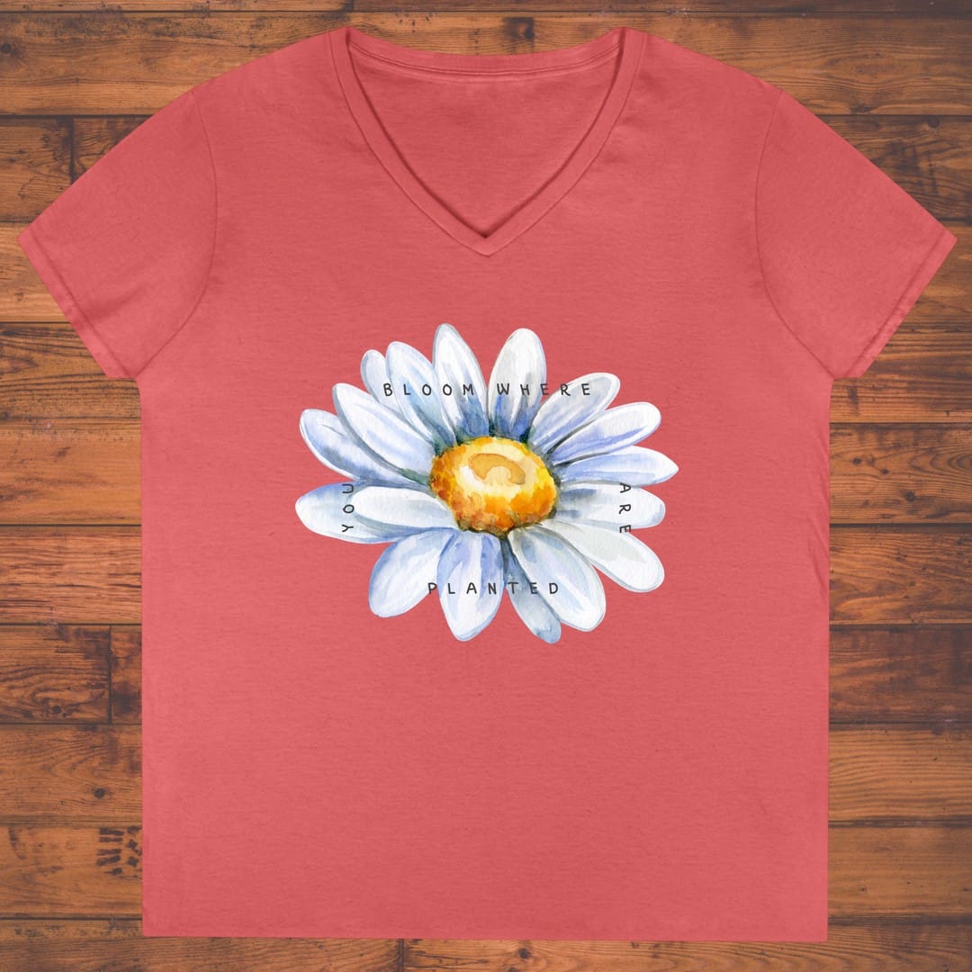 Rooted & Radiant Ladies' V-Neck