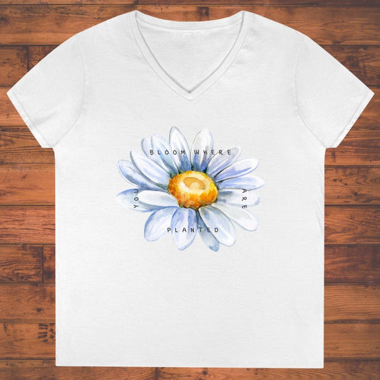 Rooted & Radiant Ladies' V-Neck