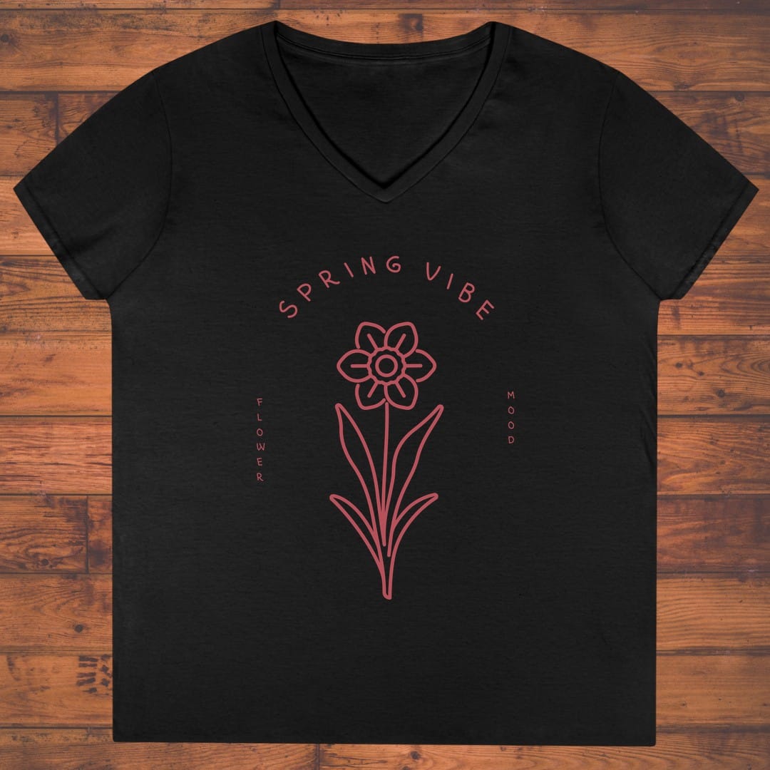 Spring Vibes Ladies' V-Neck