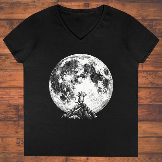 Tiny Titan Ladies' V-Neck