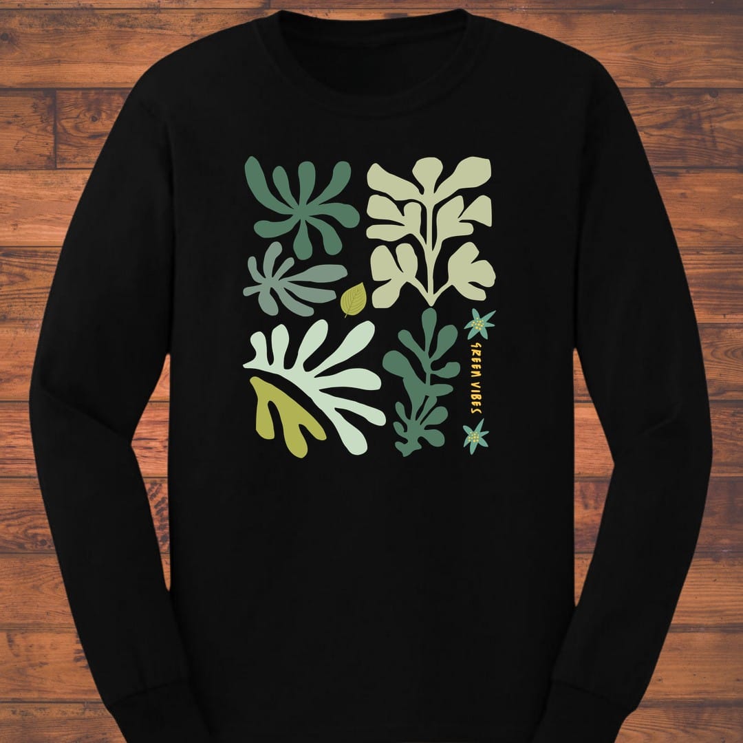 Green Vibes Long Sleeve T-Shirt