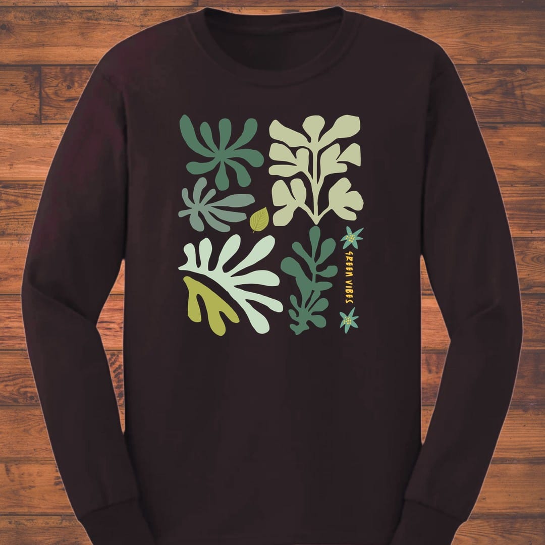 Green Vibes Long Sleeve T-Shirt