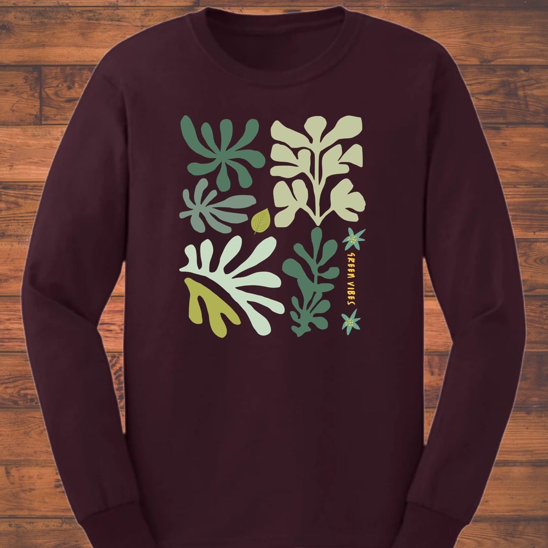 Green Vibes Long Sleeve T-Shirt