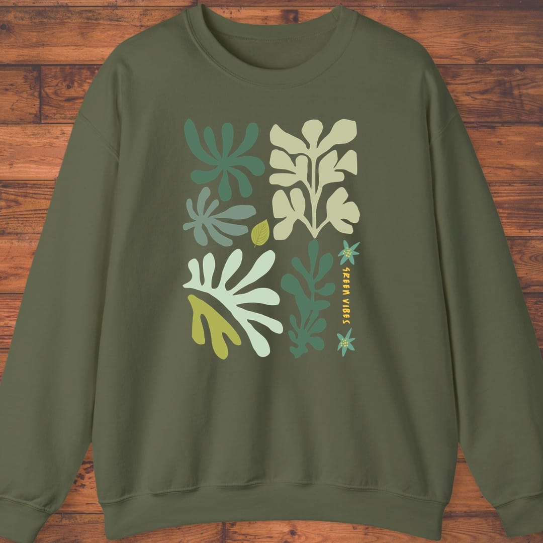 Green Vibes Sweatshirt