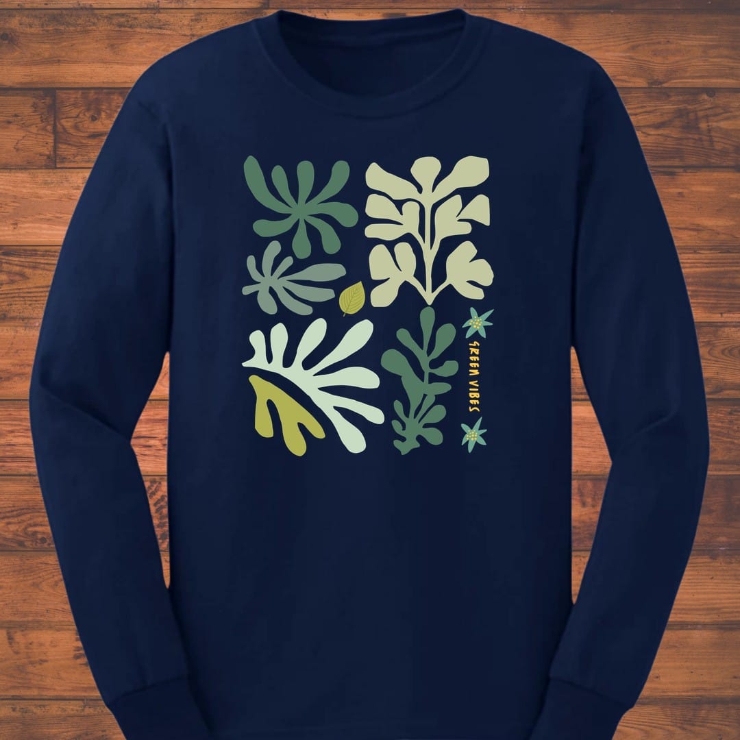 Green Vibes Long Sleeve T-Shirt