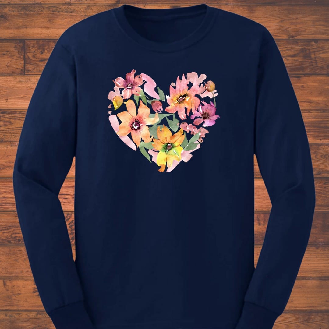 Blush Wildheart Long Sleeve T-Shirt