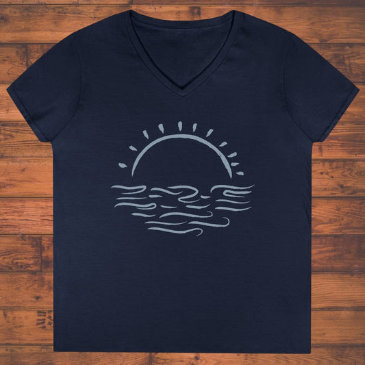 Coastal Dawn Ladies' V-Neck
