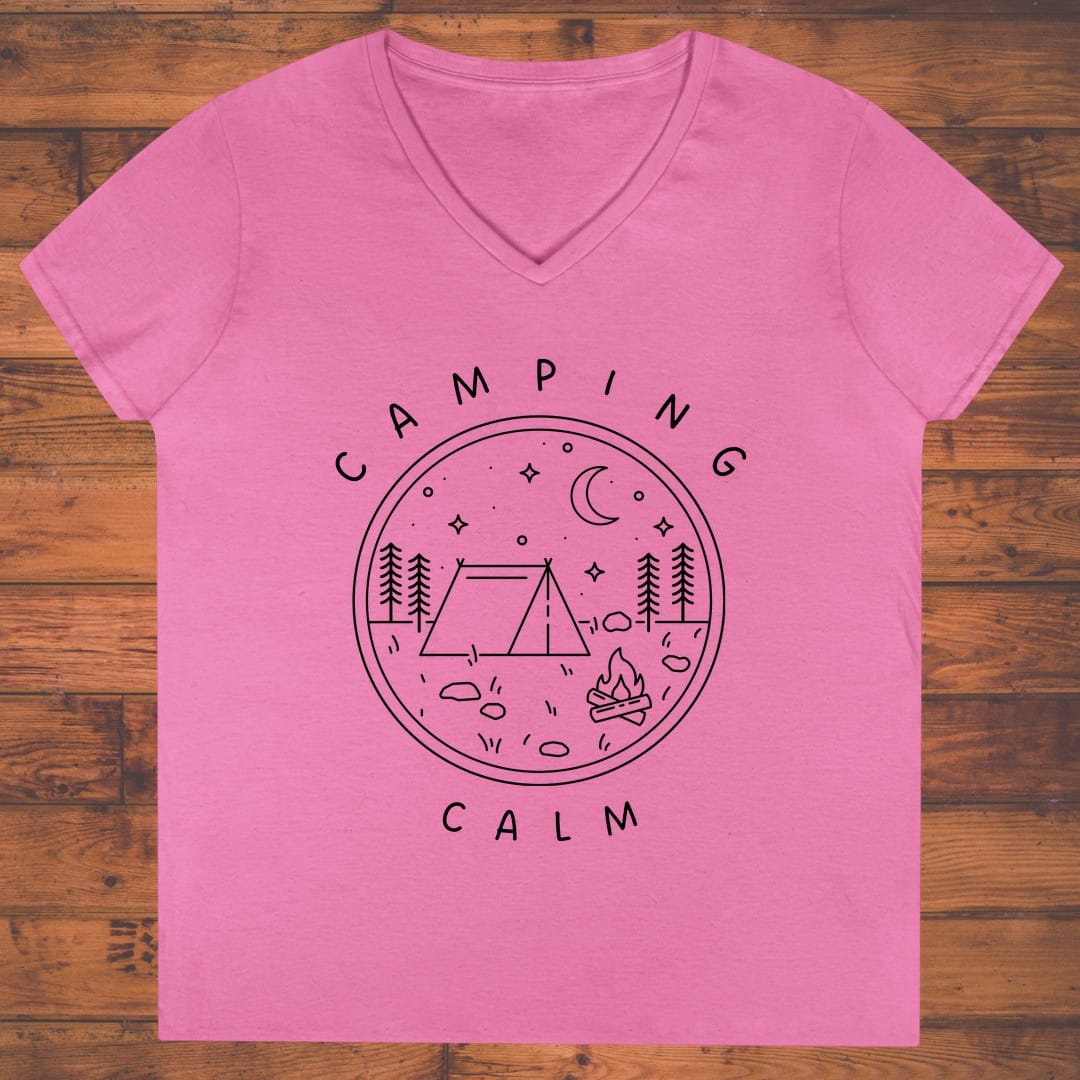 Midnight Camp Ladies' V-Neck