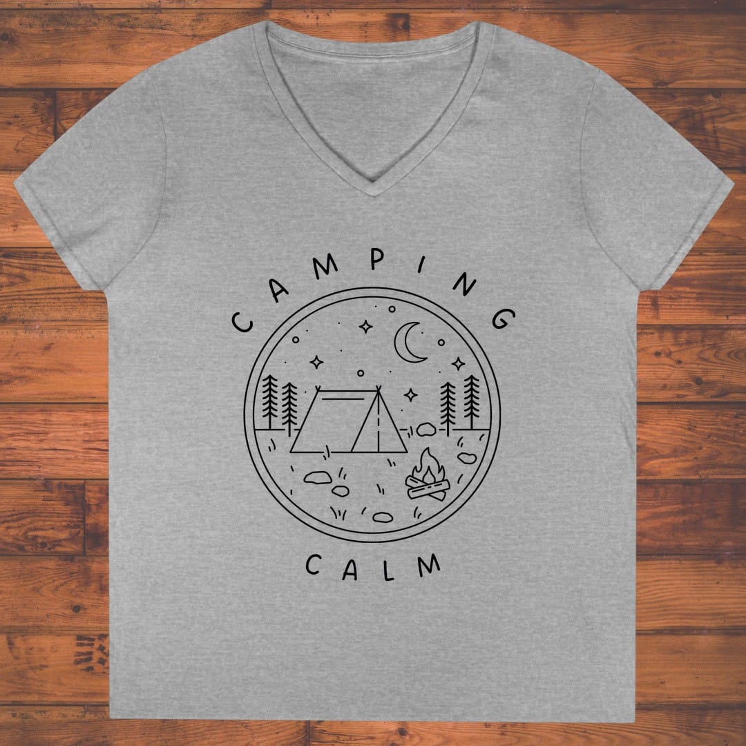 Midnight Camp Ladies' V-Neck