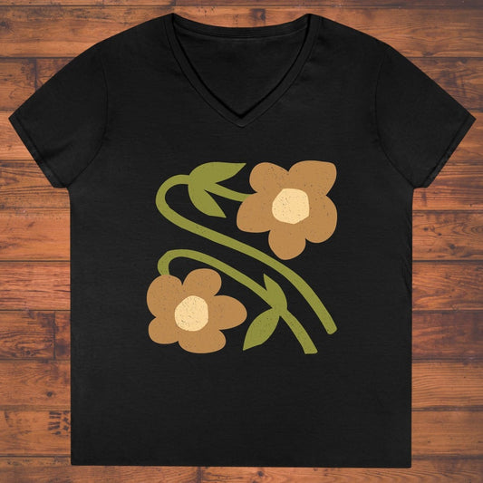 Earth Bloom Ladies' V-Neck