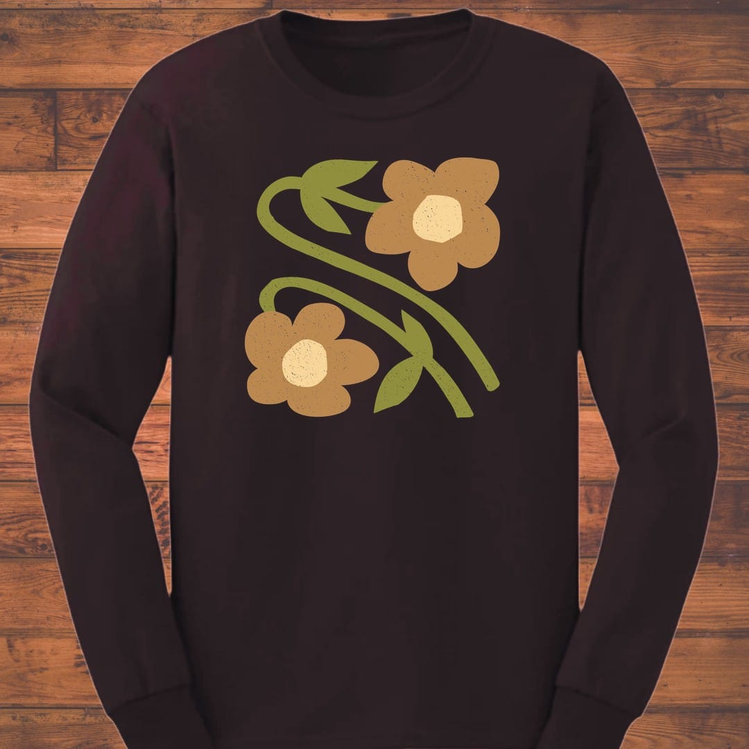 Earth Bloom Long Sleeve T-Shirt